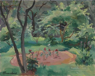 ローズガーデン ペトル・ペトロヴィッチ・コンチャロフスキーの風景 Oil Paintings